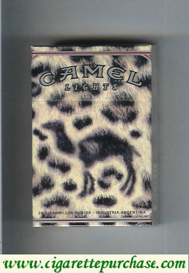 Camel Night Collectors Lounge Lights cigarettes hard box